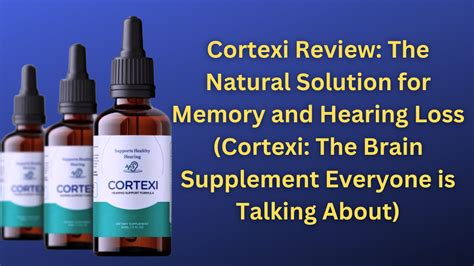 Cortexi Supplement - Healthy Ear Support