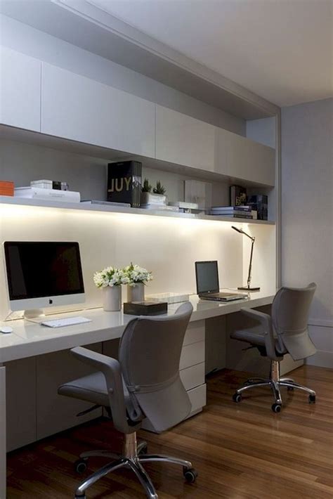 31 Popular Office Furniture Design Ideas For Small Spaces To Try | Escritórios domésticos ...