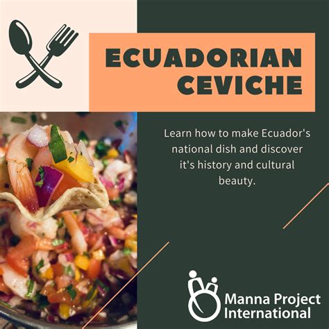 Ecuadorian Ceviche — Manna Project International