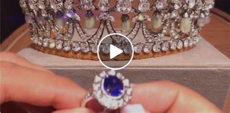 Princess Diana Tiara and Sapphire Diamond Ring | Sensual Sapphires