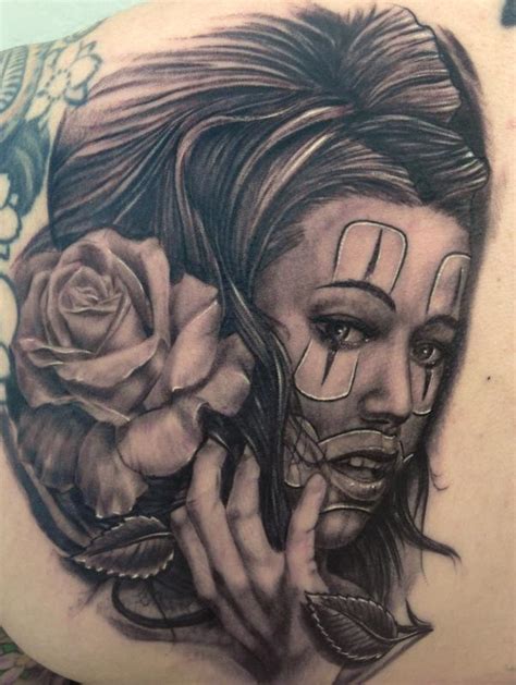 Chola Girl Tattoo by Bart Andrews : Tattoos