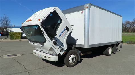 2013 Isuzu NPR HD V8 Gas 16' Box Truck with Lift Gate - YouTube