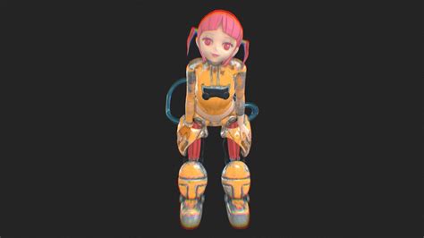 Robot Girl - Download Free 3D model by Dalopera3D [918f06c] - Sketchfab