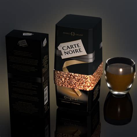 3d Coffee Carte Noire