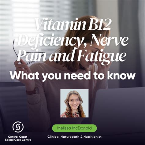 Vitamin B12 Deficiency, Nerve Pain and Fatigue: What You Need to Know - Central Coast Spinal ...