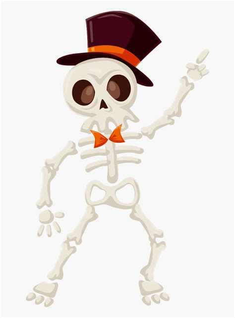 Esqueleto Halloween Png - Cute Halloween Skeleton Clipart, Transparent ...