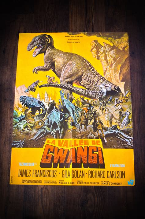 VALLEY OF GWANGI Original Poster 1969 24 X 32 | Etsy