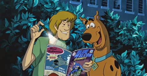 Shaggy and Scooby Reading a Blue Falcon Comic : r/Scoobydoo