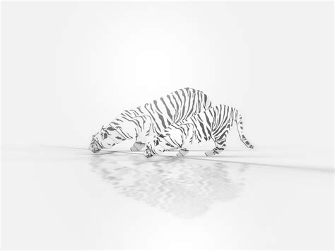 Origami White Tiger by giacko on DeviantArt