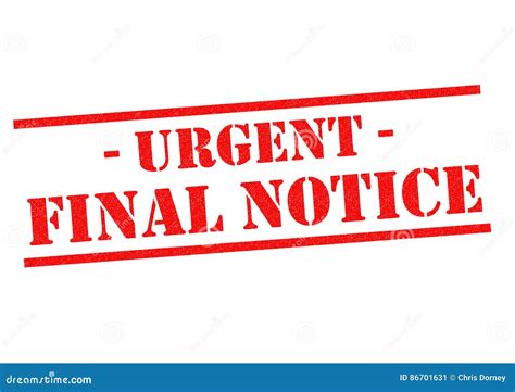 Final Notice Stamp Royalty-Free Stock Photo | CartoonDealer.com #16656003