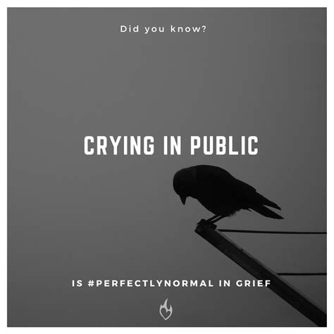 Grief made me cry in public. Am I normal? - Refuge In Grief