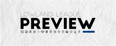 Lowland League Cup Final - Match Preview - Scottish Lowland League