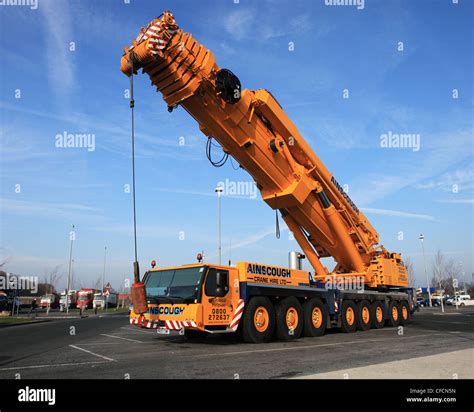 Ainscough Liebherr LTM 1500-8.1 500 tonne all-terrain mobile crane CC23 ...