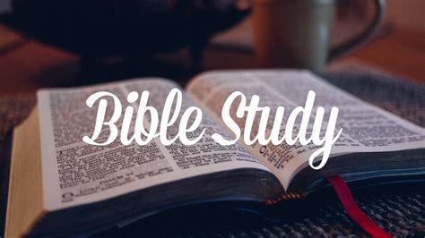 Join Us For Bible Study