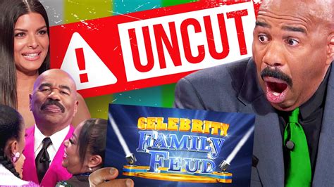 Never-aired bloopers and fails on Celebrity Family Feud! (PART 2/2) | #SteveHarvey UNCUT! 🤪🤪🤪 ...