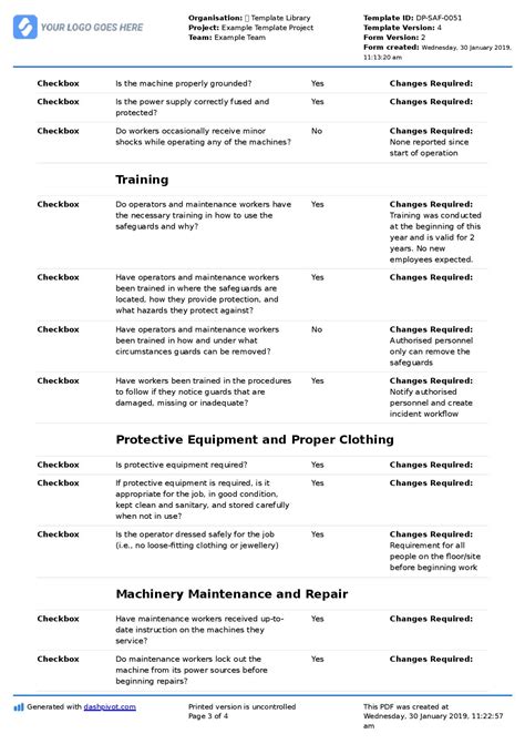 Machine Guarding Checklist | Hot Sex Picture