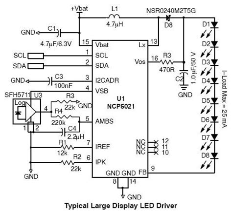 Led Driver Circuit Diagram Pdf