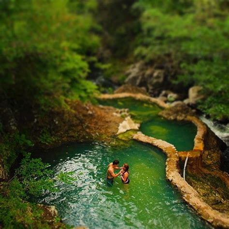 Hot springs near Rincon de la Vieja volcano. Hacienda Guachipelin #CostaRica #relax #chillax ...