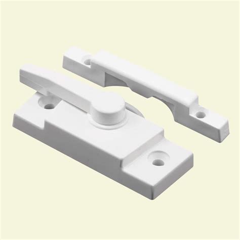 Prime-Line Window Sash Lock for Vinyl Windows, White F 2667 - The Home Depot