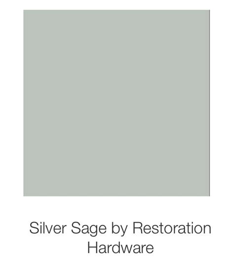 Silver Sage by Restoration Hardware, new kitchen color! | Restoration ...