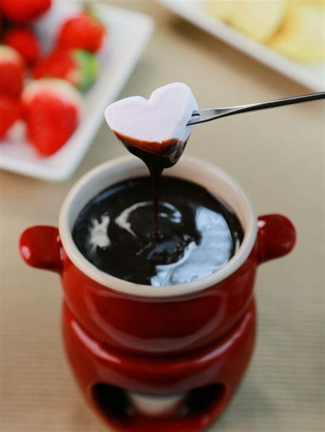 Valentine’s Chocolate Fondue Board | Food