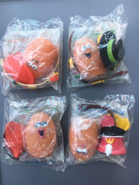 McNugget Buddies 1988 set of 4 McDonalds Vintage Unused. | Etsy