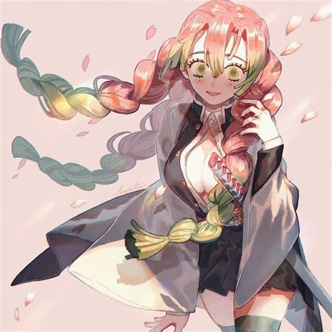 Mitsuri Kanroji | Fanart | Demon slayer | Kimetsunoyaiba | Love pillar ...