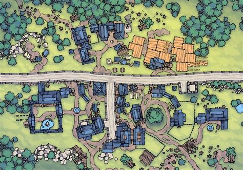 Wonderdraft Town & City Assets (Pt. 2) by 2-Minute Table Top