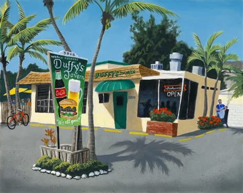 Duffy's Tavern Oil Painting on Canvas - Robert The Artist