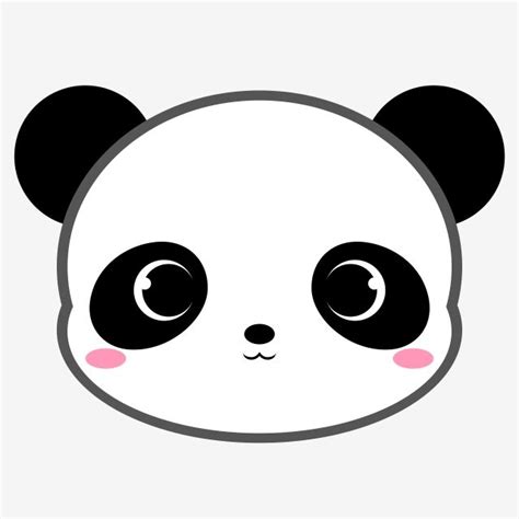 Panda Bear Clipart Transparent Background, Cartoon Panda Bear Head, Head, Animal, Wild PNG Image ...