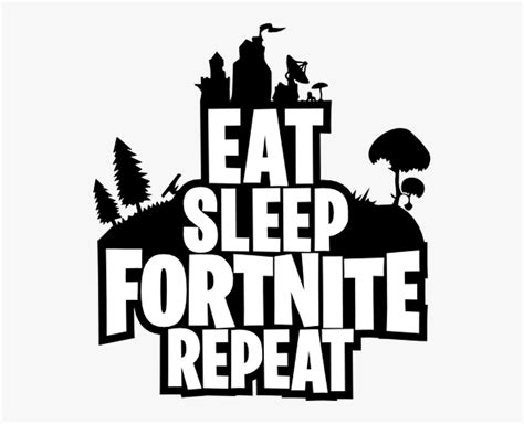 Eat Sleep Fortnite Repeat Polo Minta Polomania - Illustration , Free Transparent Clipart ...