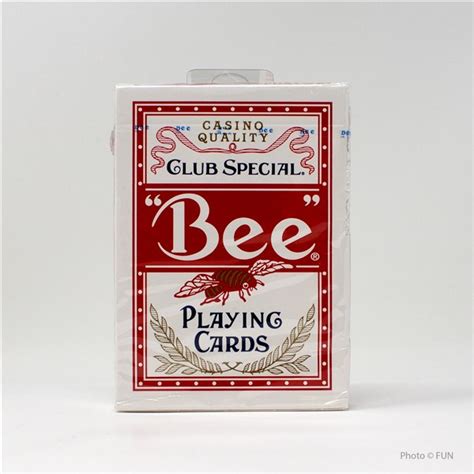 Bee Playing Cards - Poker - Red | FUN Incorporated