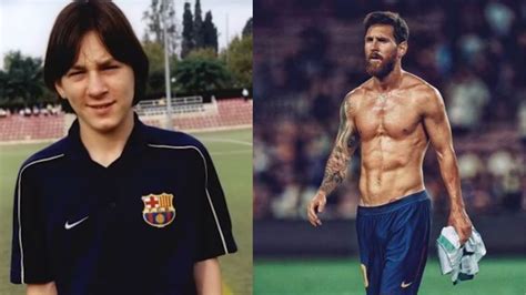 Lionel Messi Before And After