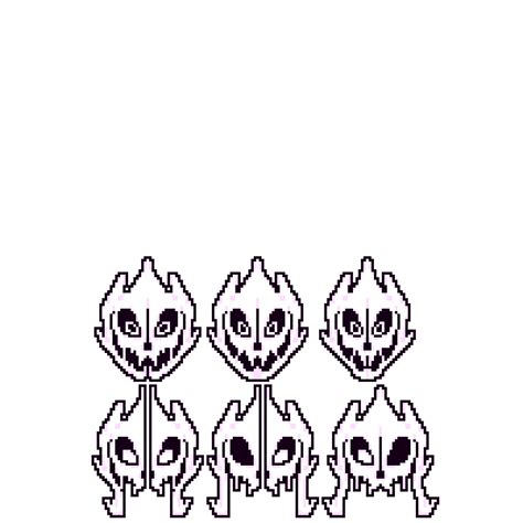 Gaster blaster sprite sheet by EdgyTaleSans on DeviantArt