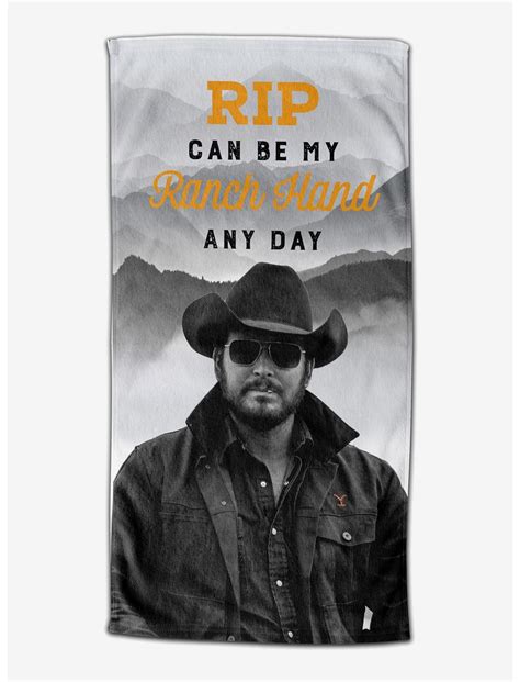 Yellowstone Rip Can Be My Ranchhand Beach Towel | Hot Topic