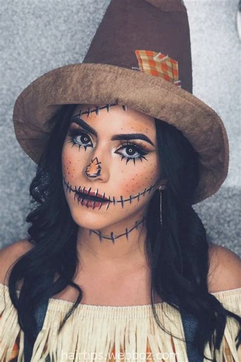 24+ Scarecrow Makeup Ideas For Halloween Recommended For You - # Che… | Maquillaje halloween ...