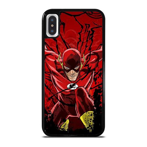 THE FLASH CARTOON DC COMIC iPhone X / XS Case Cover