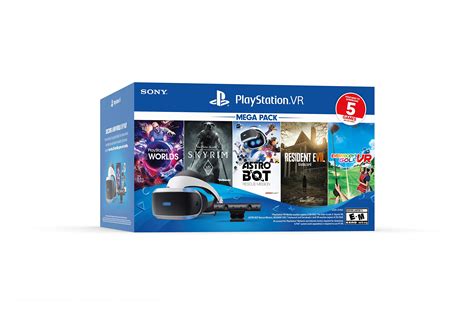 Playstation VR Bundle Five Game Pack stock finder alerts in the US | HotStock