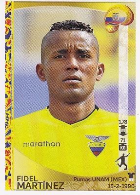 TODOS LOS STICKERS PANINI DE ECUADOR EN LA COPA AMÉRICA CENTENARIO - Selección Colombia | Yo soy ...