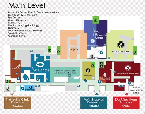 Cleveland Clinic Hospital Health Care Map, map, text, plan png | PNGEgg