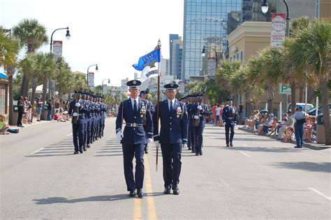 U.S. Air Force Honor Guard Parade Flight