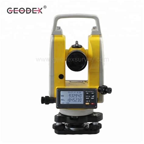 Electronic Theodolite Digital Theodolite Topographic Surveying Instrument Angular Accuracy 2 ...