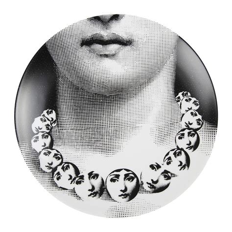 Buy Fornasetti Tema e Variazioni Wall Plate - No. 107 | Plates on wall ...