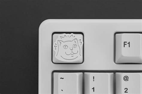 ZOMOPLUS Artisan Keycaps - Custom "Odd Cat" Keycap for Mechanical Keyboard