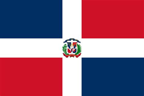 Dominican Republic Flag Printable