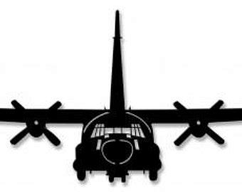 C130 Silhouette at GetDrawings | Free download