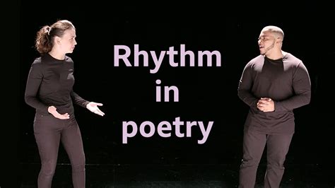 How to understand rhythm in poetry for KS3 English students - BBC Bitesize