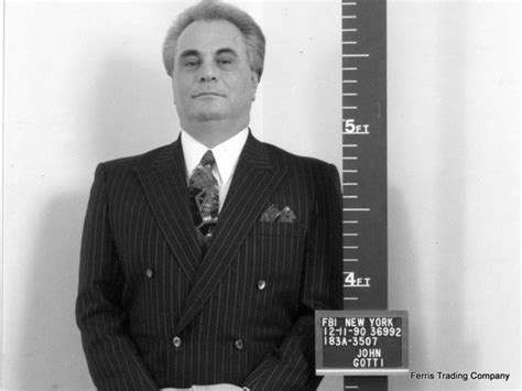 John Gotti Mugshot Photo 1990 NYC Photograph Mafia - Etsy