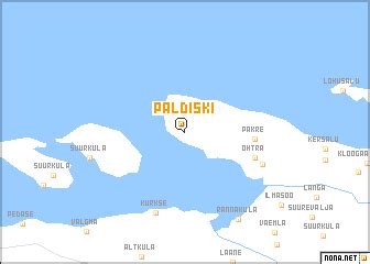 Paldiski (Estonia) map - nona.net