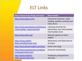 Educational links for children by belinda | PPT | Free Download